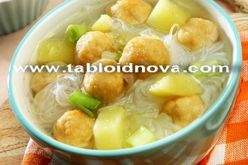 Sup Bola Singkong Ayam