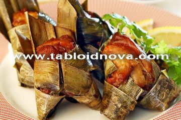 Gai Hor Bay Toey Chicken in Pandan Leaves