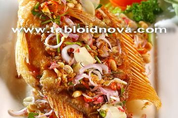 Kerapu Goreng ala Thai
