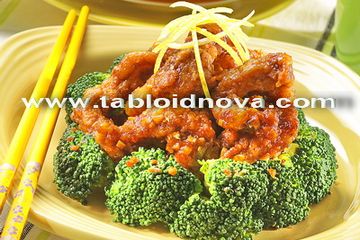 Brokoli Ayam Saus Oriental