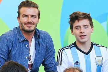 David Beckham dan Anaknya Kecelakaan