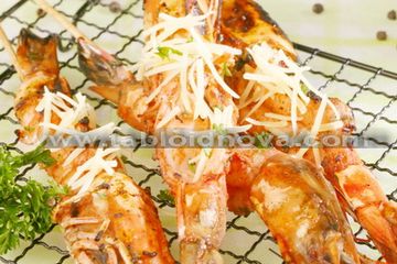 Udang Bakar Keju Seledri