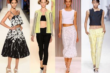 Atasan Model Cropped Semakin Tren di Tahun 2014