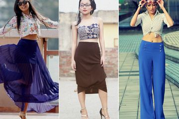 Bagini Padu Padan untuk Atasan Model Cropped