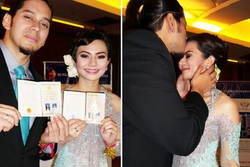 Eriska Rein dan Mithu Nisar Resmi Menikah