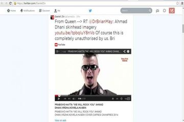 Gitaris Queen Komentari Lagu Ahmad Dhani