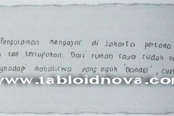 Profesi yang Pas Lewat Tulisan Tangan 2
