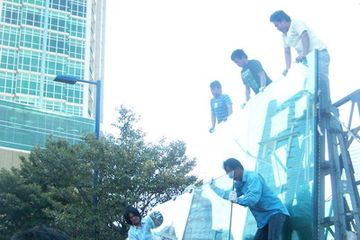 Rekonstruksi Bom Mega Kuningan Digelar