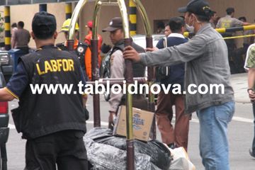 Dua Mayat Bom Jakarta Masih Diidentifikasi