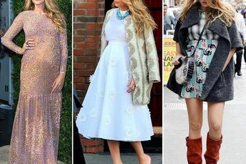 Mengulik Gaya Modis Blake Lively Saat Hamil