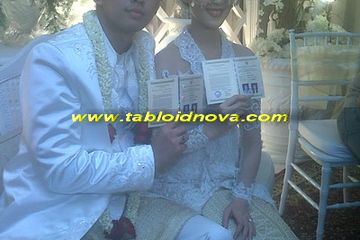 Naga Lyla Kesulitan Pakai Cincin Kawin