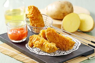 Kentang Goreng Cornflake (Foto: Agung PW)