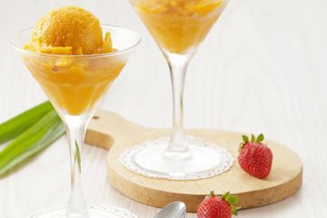 Sorbet Labu Kuning