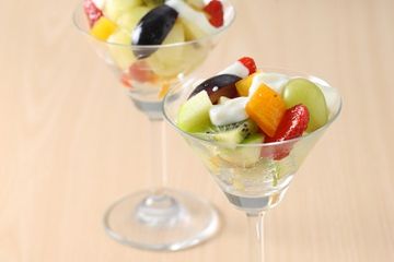 SALAD BUAH SAUS LECI