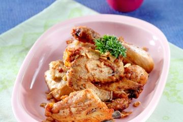 AYAM GORENG BAWANG PUTIH.