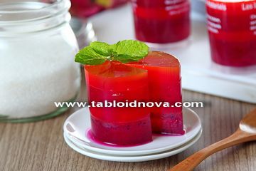 Puding Buah Naga