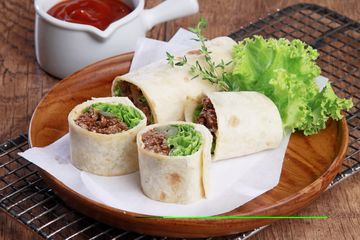 Sore-sore Makan Tortilla Daging Sapi BBQ, Mau? 