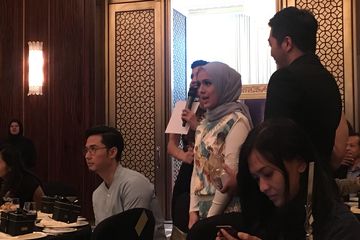 Para selebriti Tanah Air ikut memeriahkan ajang perhelatan Oscar 2017 dengan nonton bareng