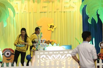 Perayaan ulang tahun Jan Ethes Srinarendra, cucu Presiden RI Jokowi