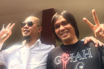 Jagoan Cagub Berbeda, Ahmad Dhani dan Once Mekel Tegaskan Ini Saat Bertemu di TPS