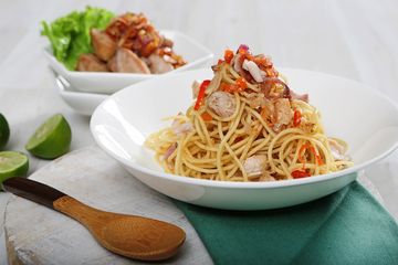 2 Langkah Penuh Kelezatan, Pasta Tuna Sambal Matah