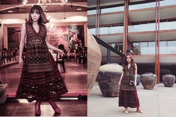 Kenakan Baju dari Desainer yang Sama, Begini Penampilan Shandy Aulia dan Gisella Anastasia, Mirip Enggak Ya?