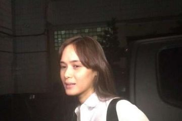 Renata Kusmanto Saat Mendatangi Polres Metro Jakarta Selatan, Rabu (14/2/2018).