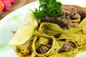 TAGLIATELLE SUKIYAKI LADA HITAM