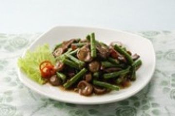 TUMIS KACANG PANJANG & JAMUR