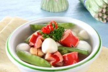 SUP SOSIS TELUR PUYUH