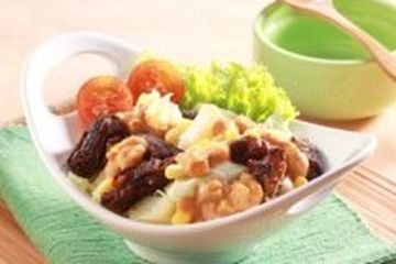 SALAD BELUT SAUS RENDANG