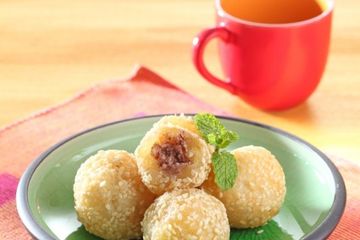 SINGKONG GORENG KACANG MERAH