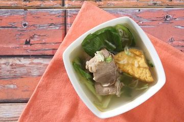 SOP POKCOY SUKIYAKI