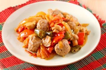 BOLA DAGING CABAI JAMUR