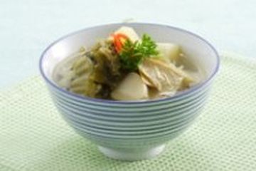 SUP SAWI ASIN KEMBANG TAHU