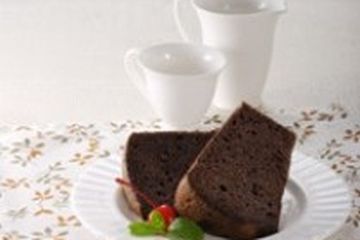 CHIFFON CAKE COKELAT KETAN HITAM