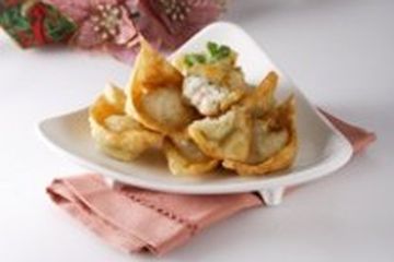 PANGSIT GORENG ISI UDANG MAYO