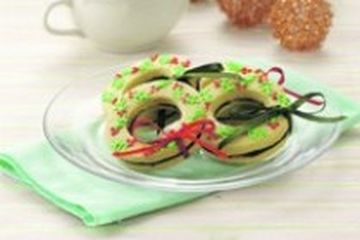 KUE KERING VANILA LAPIS COKELAT