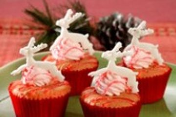 CUP CAKE STROBERI