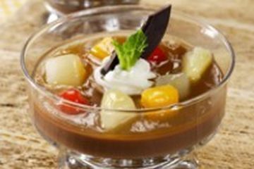 PUDING COKELAT SAUS KARAMEL