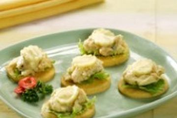 CANAPE BISKUIT  KRIM AYAM