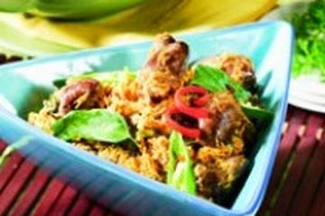 JANTUNG BUMBU URAP PEDAS