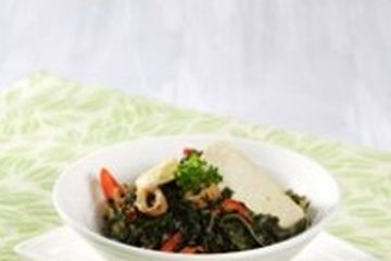 DAUN SINGKONG MASAK TAHU KUNING