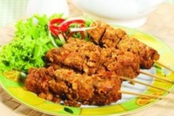 SATE TEMPE PEDAS BUMBU SERAI