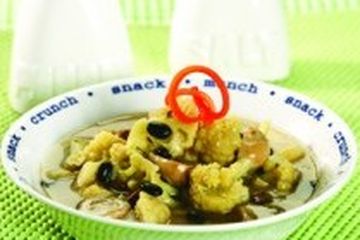 KEMBANG KOL MASAK JAMUR MERANG