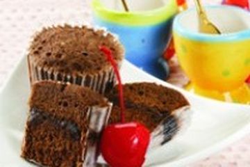 CUP CAKE COKELAT