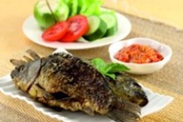 IKAN MAS GORENG