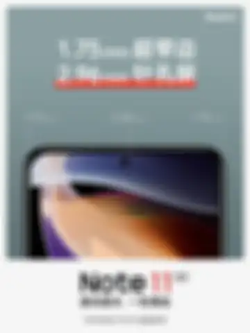 Poster promosi layar Redmi Note 11