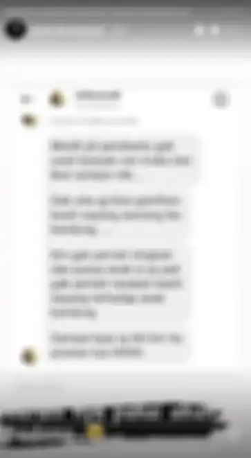 Unggahan Azriel Hermansyah yang tak terima Suwarsih dihujat.