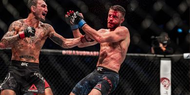 Dipukuli Ratusan Kali oleh Max Holloway di UFC, Calvin Kattar Senang Jadi Inspirasi Orang Lain